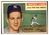 1956 Topps Baseball #240 Whitey Ford Yankees EX+/EX-MT 521245