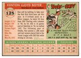 1955 Topps Baseball #125 Ken Boyer Cardinals NR-MT 521250