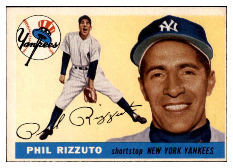 1955 Topps Baseball #189 Phil Rizzuto Yankees EX-MT 521258