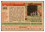 1955 Topps Baseball #163 Faye Throneberry Red Sox VG 521262