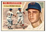 1956 Topps Baseball #025 Ted Kluszewski Reds NR-MT White 521277