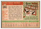 1955 Topps Baseball #192 Jim Delsing Tigers EX-MT/NR-MT 521296