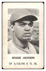 1970 Milton Bradley Reggie Jackson A's VG 521307