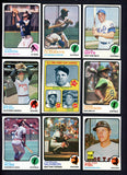 1973 Topps Baseball Near Set (No Schmidt) EX-MT/NR-MT Aaron Mays 521399