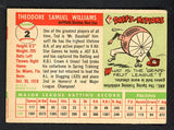 1955 Topps Baseball #002 Ted Williams Red Sox VG-EX 521411