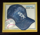 1969 Fleer Cap Plaques Chicago White Sox No Line Up Card 521441