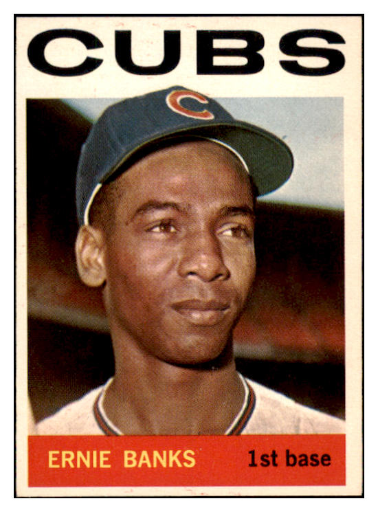 1964 Topps Baseball #055 Ernie Banks Cubs NR-MT 521449