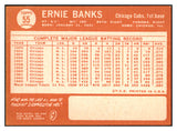 1964 Topps Baseball #055 Ernie Banks Cubs NR-MT 521449