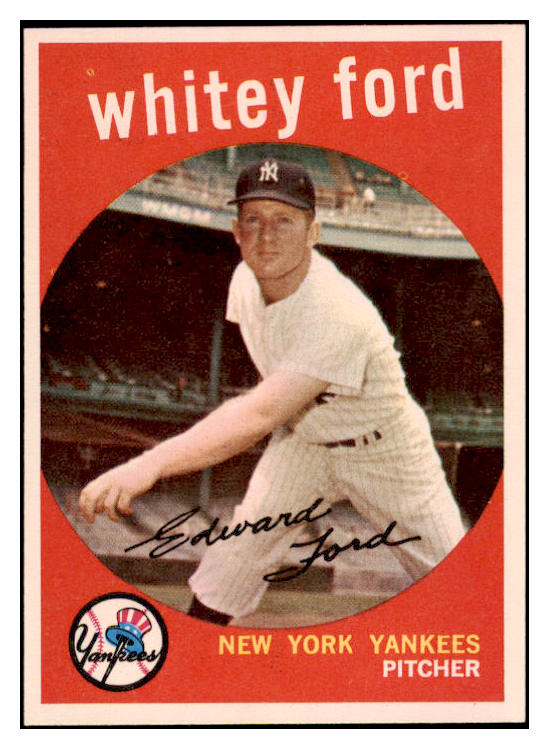 1959 Topps Baseball #430 Whitey Ford Yankees NR-MT 521454