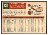 1959 Topps Baseball #430 Whitey Ford Yankees NR-MT 521454