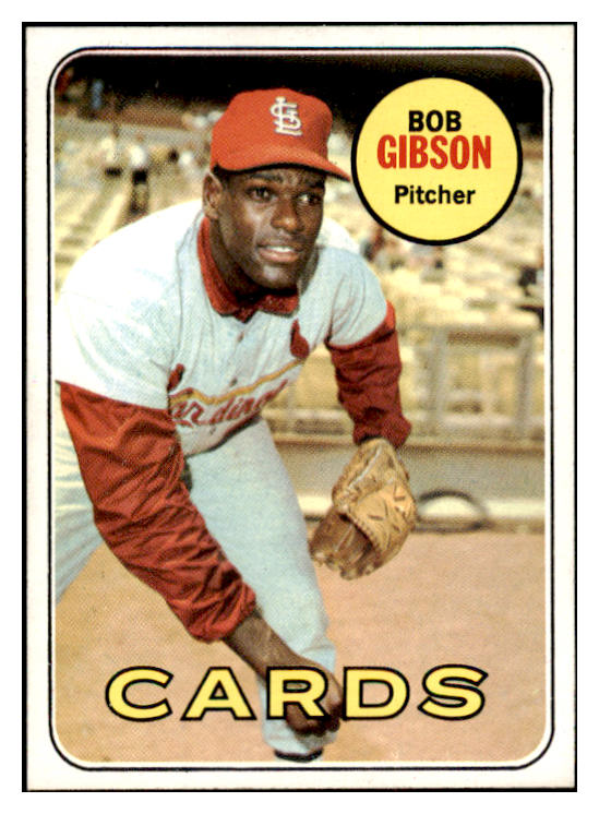 1969 Topps Football #200 Bob Gibson Cardinals NR-MT 521458