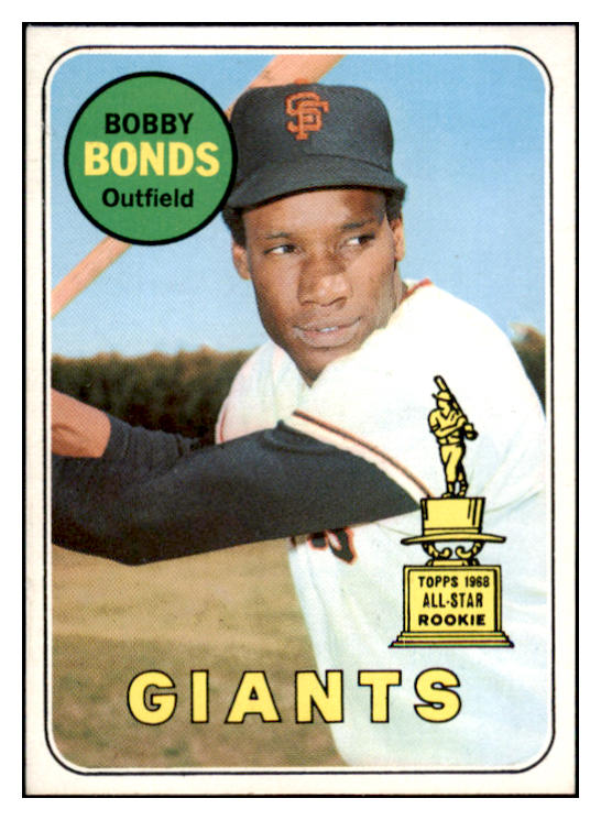 1969 Topps Baseball #630 Bobby Bonds Giants NR-MT 521459