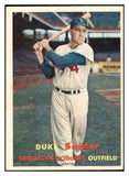 1957 Topps Baseball #170 Duke Snider Dodgers EX-MT 521461