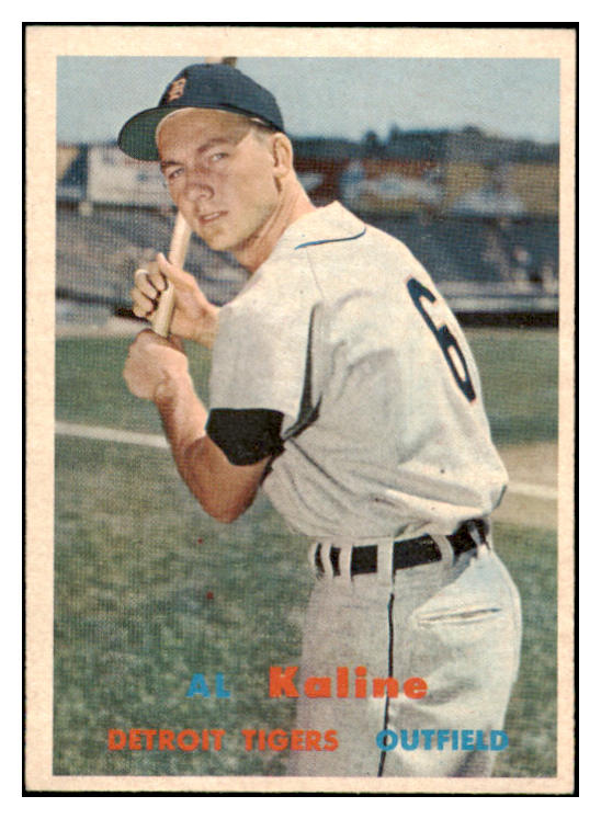 1957 Topps Baseball #125 Al Kaline Tigers EX-MT 521463