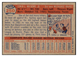 1957 Topps Baseball #250 Eddie Mathews Braves EX-MT 521465