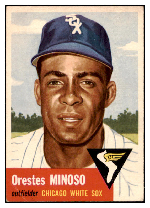 1953 Topps Baseball #066 Minnie Minoso White Sox VG-EX 521472