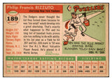 1955 Topps Baseball #189 Phil Rizzuto Yankees EX 521475