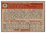 1952 Topps Baseball #099 Gene Woodling Yankees EX-MT 521479