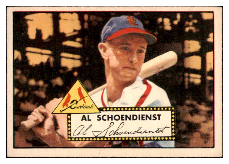 1952 Topps Baseball #091 Red Schoendienst Cardinals EX-MT 521480