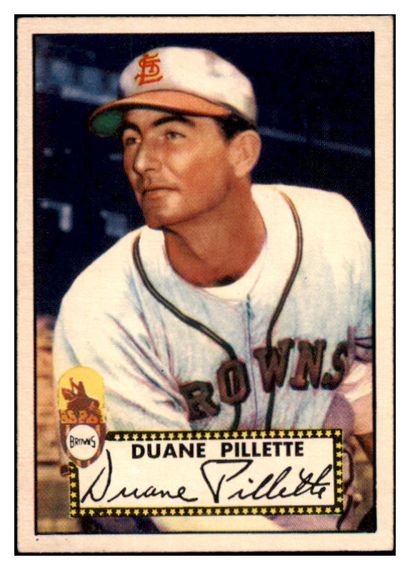 1952 Topps Baseball #082 Duane Pillette Browns NR-MT 521490