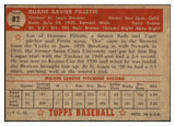 1952 Topps Baseball #082 Duane Pillette Browns NR-MT 521490