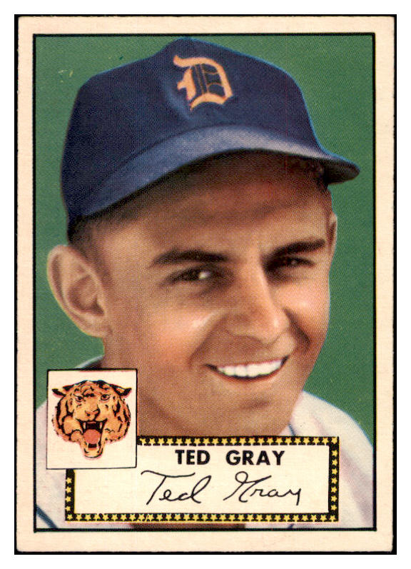 1952 Topps Baseball #086 Ted Gray Tigers NR-MT 521491