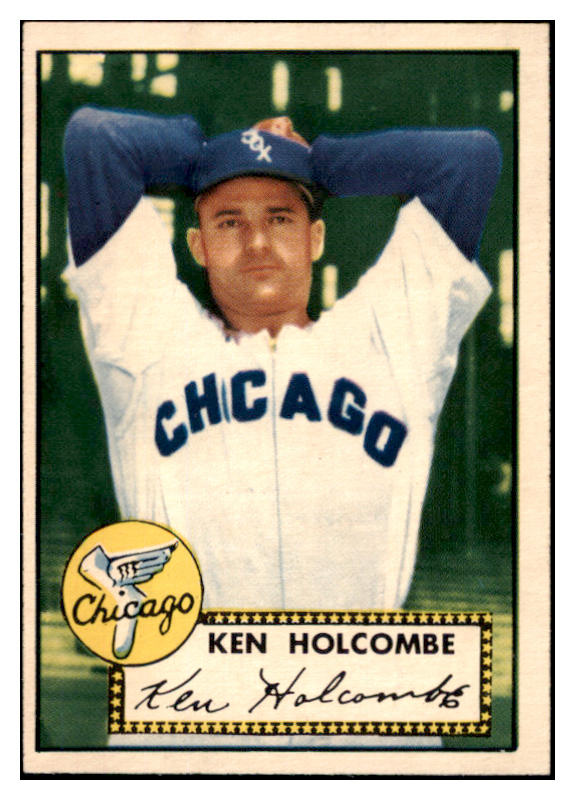 1952 Topps Baseball #095 Ken Holcombe White Sox NR-MT 521495