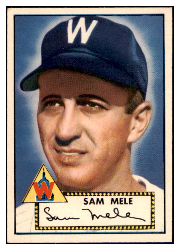 1952 Topps Baseball #094 Sam Mele Senators NR-MT 521498