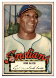 1952 Topps Baseball #024 Luke Easter Indians EX-MT Black 521501