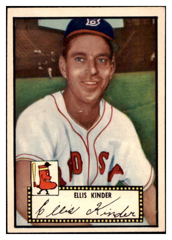 1952 Topps Baseball #078 Ellis Kinder Red Sox EX-MT Black 521507