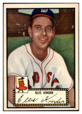 1952 Topps Baseball #078 Ellis Kinder Red Sox EX-MT Black 521507