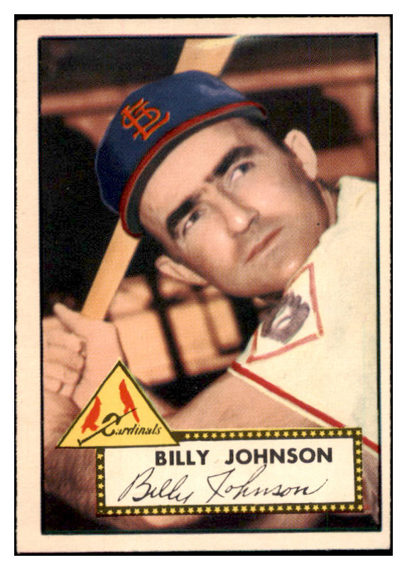 1952 Topps Baseball #083 Billy Johnson Cardinals EX+ 521508