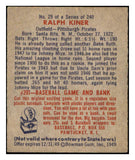 1949 Bowman Baseball #029 Ralph Kiner Pirates EX-MT 521536