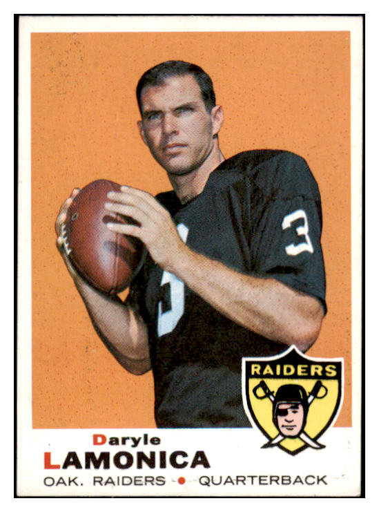 1969 Topps Football #263 Daryle Lamonica Raiders NR-MT 521553