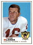 1969 Topps Football #232 George Blanda Raiders NR-MT 521554