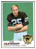 1969 Topps Football #201 Fred Biletnikoff Raiders NR-MT 521555