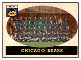 1958 Topps Football #029 Chicago Bears Team VG-EX 521569