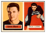 1957 Topps Football #118 Leon Hart Lions EX 521571