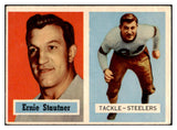 1957 Topps Football #092 Ernie Stautner Steelers EX 521574