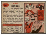 1957 Topps Football #046 Elroy Hirsch Rams EX 521577