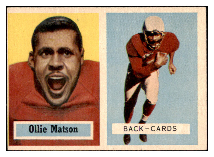 1957 Topps Football #026 Ollie Matson Cardinals EX 521578