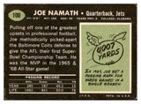 1969 Topps Football #100 Joe Namath Jets VG-EX 521590