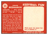 1958 Topps Football #035 Chuck Bednarik Eagles NR-MT 521595