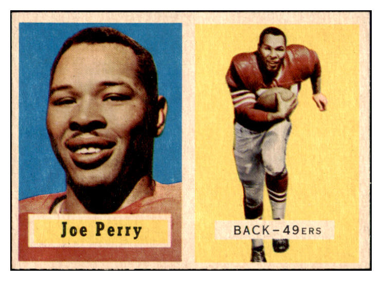 1957 Topps Football #129 Joe Perry 49ers NR-MT 521600