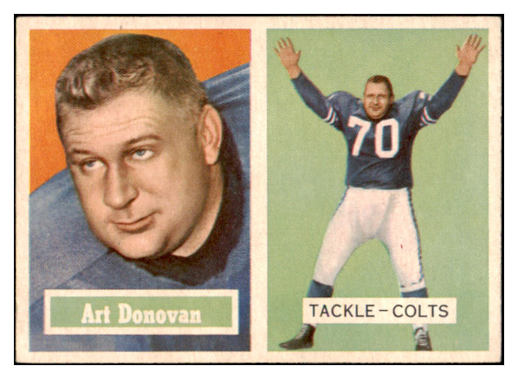 1958 Topps Football #065 Art Donovan Colts NR-MT 521601