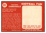 1958 Topps Football #069 Chicago Cardinals Team EX-MT 521606