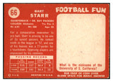 1958 Topps Football #066 Bart Starr Packers EX-MT 521614