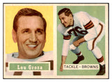 1957 Topps Football #028 Lou Groza Browns EX-MT 521625