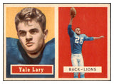 1957 Topps Football #068 Yale Lary Lions EX-MT 521627