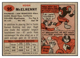 1958 Topps Football #095 Hugh McElhenny 49ers EX-MT 521630